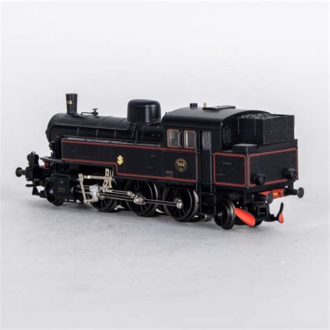 MÄRKLIN 28703 H0 ånglok med vagnar Auktion se