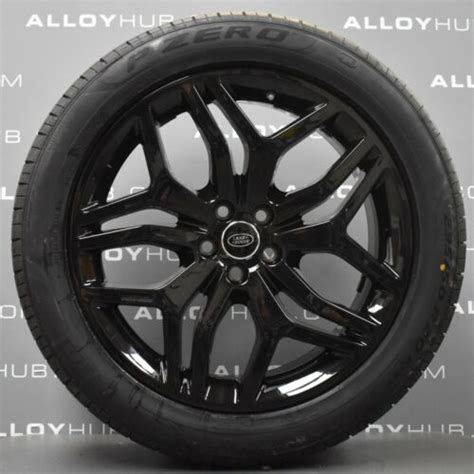 GENUINE RANGE ROVER EVOQUE L551 20 INCH GLOSS BLACK 5079 ALLOY WHEELS