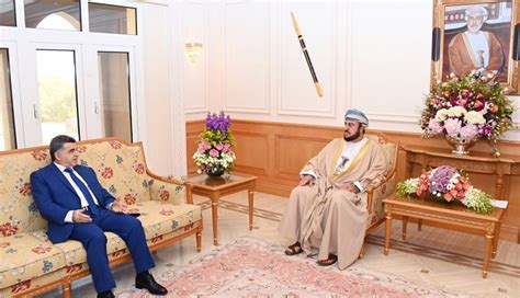 Hh Sayyid Asaad Bids Farewell To Algerian Ambassador I Times Of Oman