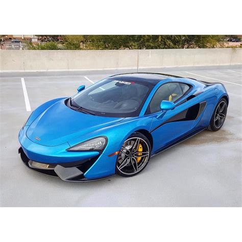 Cerulean Blue Mclaren 570s Mclaren Cars Fast Sports Cars Mclaren