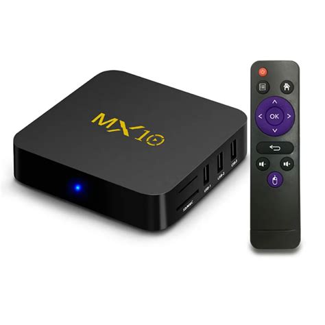 Android 71 Tv Box 4g 32g Rk3328 Octa Core Smart Set Top Box Mx10 4k