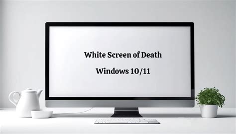 How to Fix a White Screen of Death on Windows