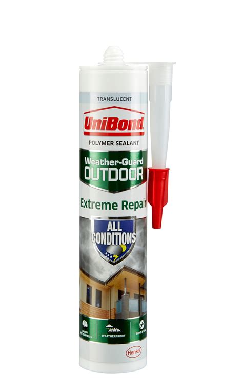 unibond extreme repair translucent outdoor sealant  ml departments