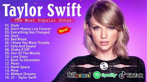 Taylor Swift Greatest Hits Full Album 2023 🎸 Taylor Swift Best Songs Playlist 2023 Youtube