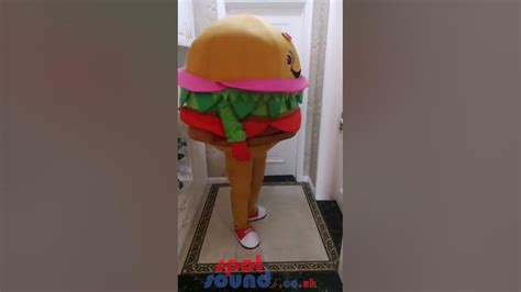 Spotsound Co Uk Mascot Costume 2022 New Giant Burger Mascot Costume With Full Body Outfit