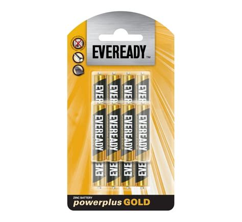 Eveready Power Plus Gold Aaa Batteries 12 Pack Makro