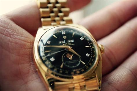 Le Monde Edmond | King of all Rolex watches: The Bao Dai Rolex 6062