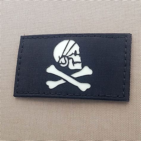Henry Avery Pirate Flag 2x35 Laser Cut Patch Etsy