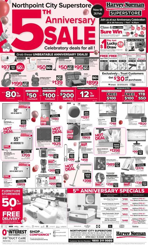 Harvey Norman Press Advertisement Promotion Valid Until 1 Mar 2023