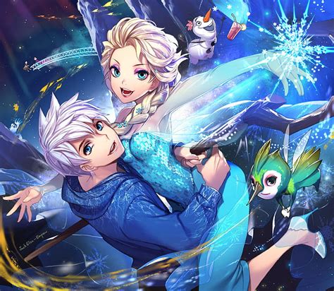 Details More Than 74 Jack Frost And Elsa Anime In Coedo Vn