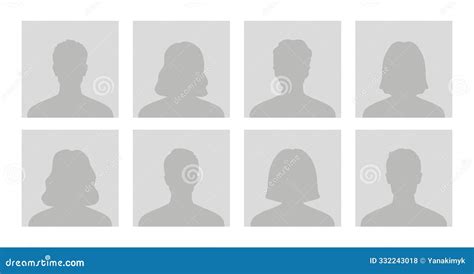 Default Avatar Profile Icon Gray Placeholder Stock Illustration