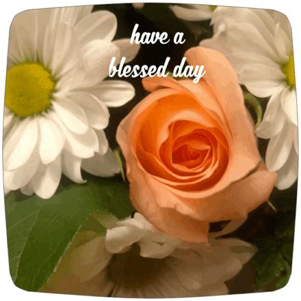 Have A Blessed Day Flowers