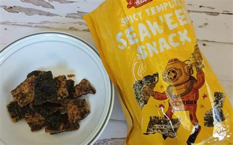 Trader Joe S Spicy Tempura Seaweed Snack Aldi Reviewer