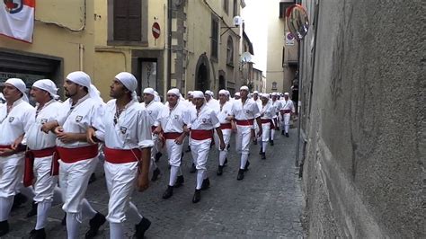 Facchini Parade Of Santa Rosa Viterbo Italy Sfilata Dei Facchini Di