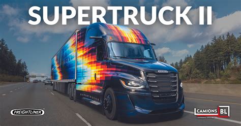 SuperTruck II de Freightliner Innovation aérodynamique et puissance