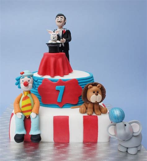 Pin En Circus Cake