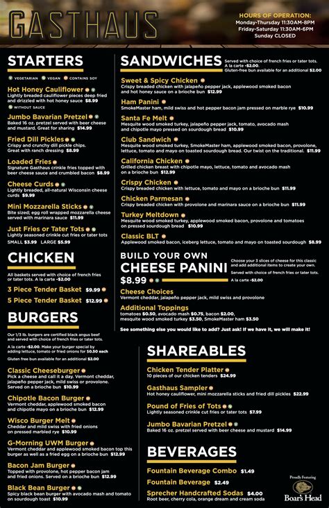 Rohr's Restaurant: Menu Highlights and Dining Information 25