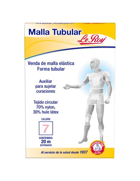 Malla Elástica tubular Le Roy Caja 25 metros