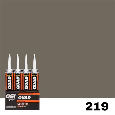 Osi Quad 12 Pack 10 Oz Window And Door Bronze 219 Paintable Solvent