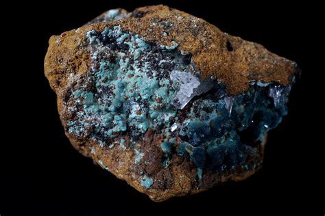 Minéraux et cristaux Malachite et Hémimorphite Maroc veronique