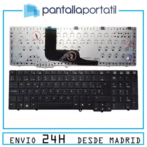 TECLADO ESPAÑOL DE portátil compatible para HP PROBOOK 6540 6550 613385