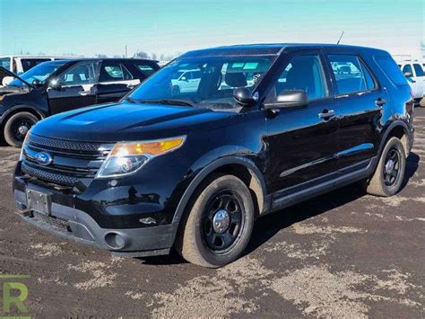 2015 Ford Explorer Police Interceptor Awd Suv Roller Auctions