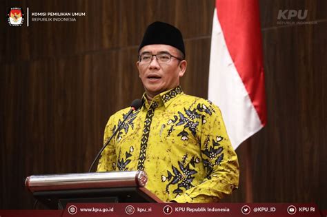 KPU RI On Twitter Hasyim Menyampaikan KPU Sebagai Pusat Kepemiluan