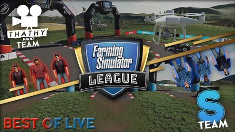 LA TEAM THATHY PROD AFFRONTE LA TEAM STERVIO SUR LA FARMING SIMULATOR