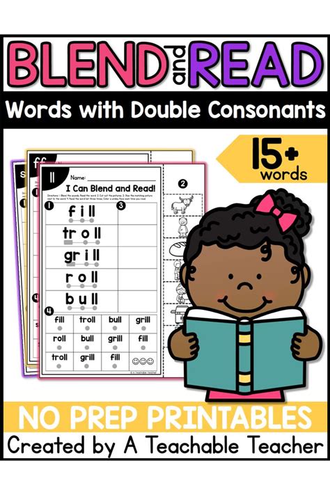 Double Final Consonants What They Are And How To Teach Them Double