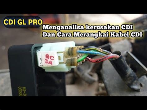 Skema Jalur Dan Warna Kabel Cdi Gl Pro Newtek Suzuki Shogun Youtube