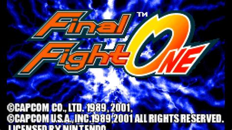 GBA Final Fight One Haggar YouTube