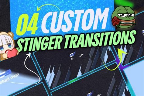 Another New Free Stream Stinger Transitions Pack For You Also Its A