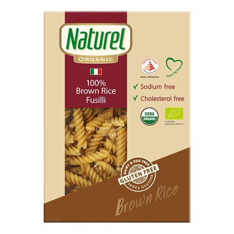 Naturel Organic Brown Rice Pasta Fusilli Ntuc Fairprice