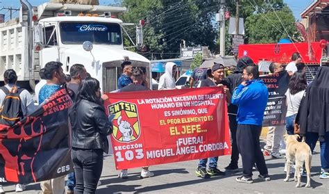 Bloqueo México Puebla Hoy Médicos Protestan En Ixtapaluca