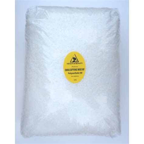 Emulsifying Wax Nf Polysorbate 60 Pure Polawax 8 Lb