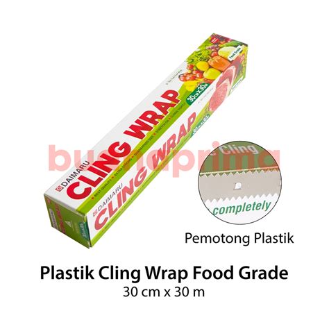 Jual Cling Wrap Daimaru Cm X M Plastik Food Grade Aman Dengan