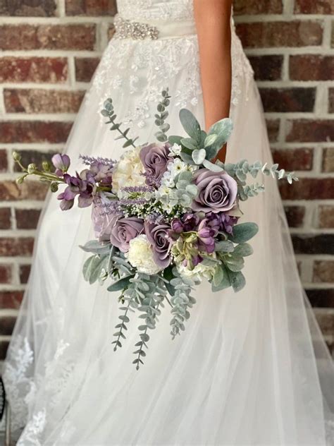 Lavender Wedding Theme Purple Wedding Bouquets Sage Wedding Bride