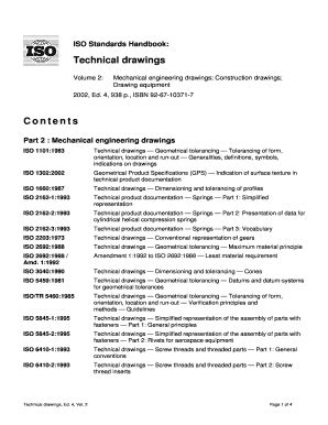 Fillable Online Mechanical Engineering Drawings Construction Drawings