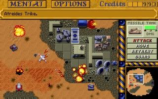 1: Dune 2 game screenshot | Download Scientific Diagram