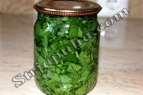 Консервированный щавель