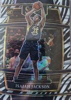 Isaiah Jackson 2021 Select 55 Concourse Zebra SSP PSA 10 Price