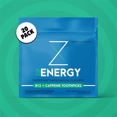 Nicotine Free ZipEnergy Toothpicks – Zippix Nicotine Toothpicks