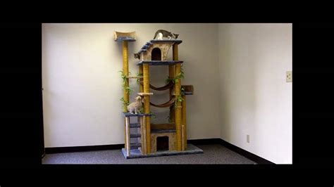 Amazon Cat Tree By Kitty Mansions Youtube