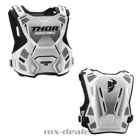 Thor Guardian Mx Roost Brustpanzer Brustschutz Wei Mx Enduro Motocro