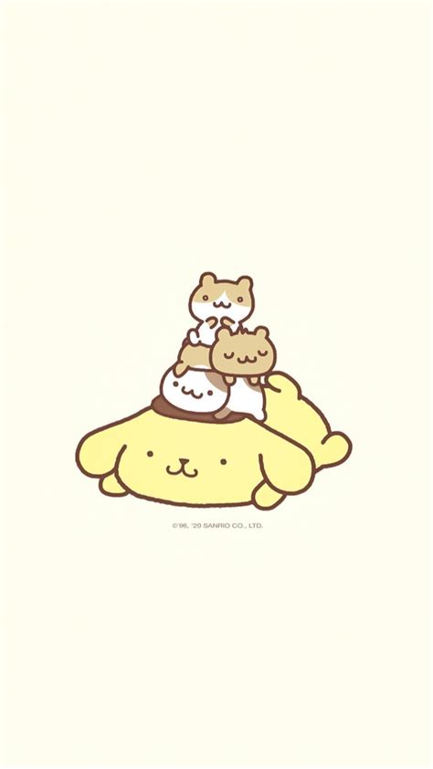 Pin by APOAME on Pompom Purin ☆ BG | Cute cartoon wallpapers, Sanrio wallpaper, Hello kitty ...