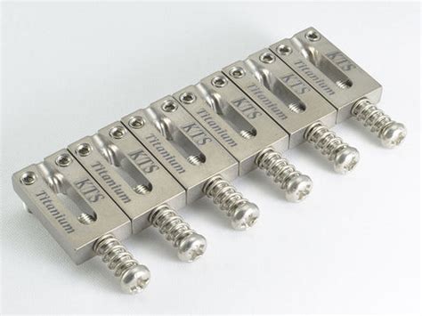 KTS America - Titanium Guitar Hardware