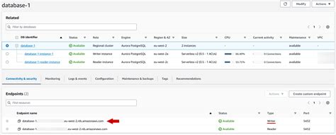 Adding PostgreSQL On Aurora Cluster Redgate Monitor 14 Product