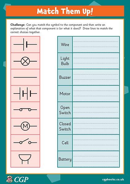 English Worksheets Circuit Symbols Worksheets Library