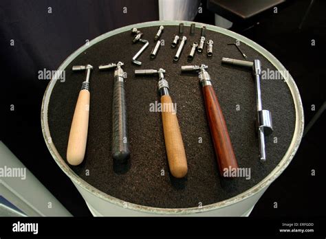 Piano tuning tools Stock Photo - Alamy