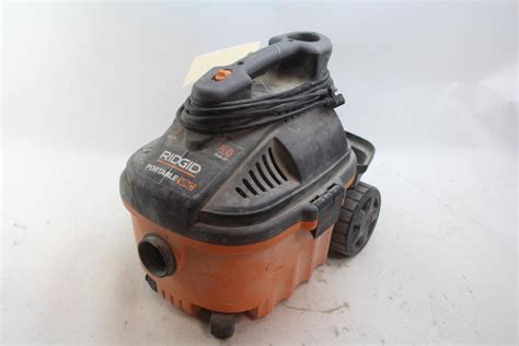 Ridgid Wd40700 4 Gallon Portable Vacuum Property Room